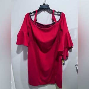 Red R&M Richards Dress